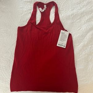 NWT Red Swiftly tech racer back tank